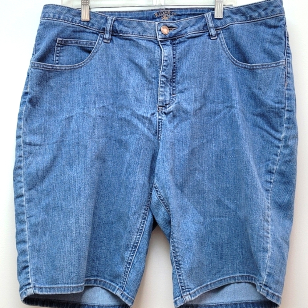 RIDERS BY LEE | DENIM SHORTS, SZ 18
